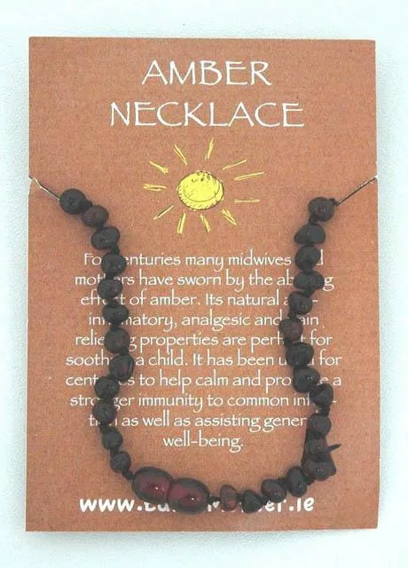 Collana di dentizione ambra «Amber Necklace» (Earthmother)