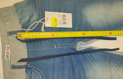 Pantaloni per bambini «American Rap» — foto 2 dell'alert A12/00727/23