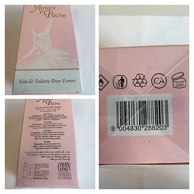 Eau de toilette «AMORE E PSICHE» (Comin parfum)