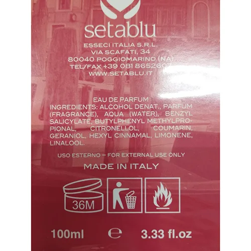 Profumo «Amore» — foto 2 dell'alert SR/00119/25