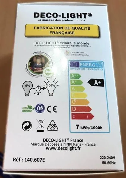 Lampadina a LED con batteria «Ampoule LED de secours Avec Batterie» — foto 3 dell'alert A12/1119/19