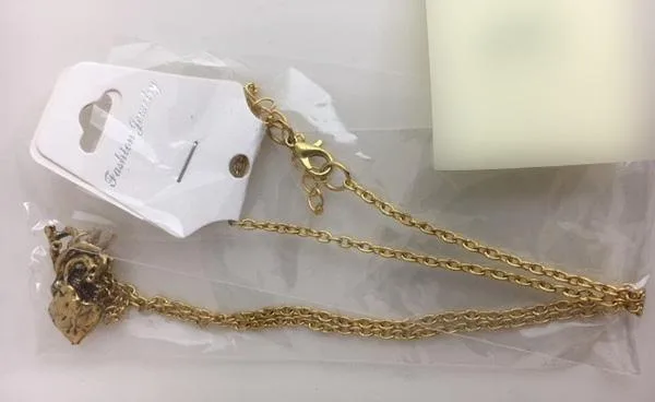 Collana con ciondolo «Anatomic heart pendant necklace» (Fashion Jewelry)