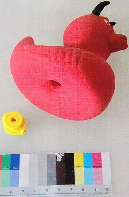 Anatra di gomma "Devil Duckie" &amp; #13;
