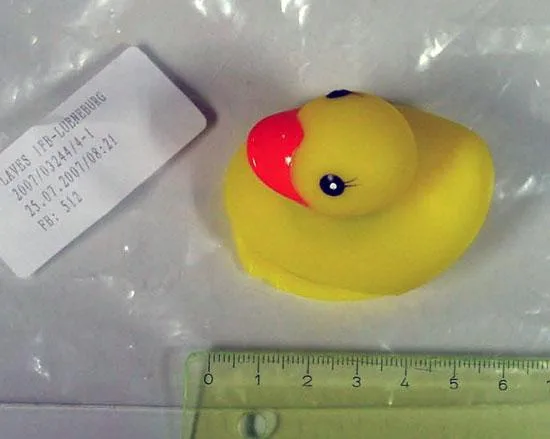 Anatra di plastica – "Flashing Duck" (Unknown)