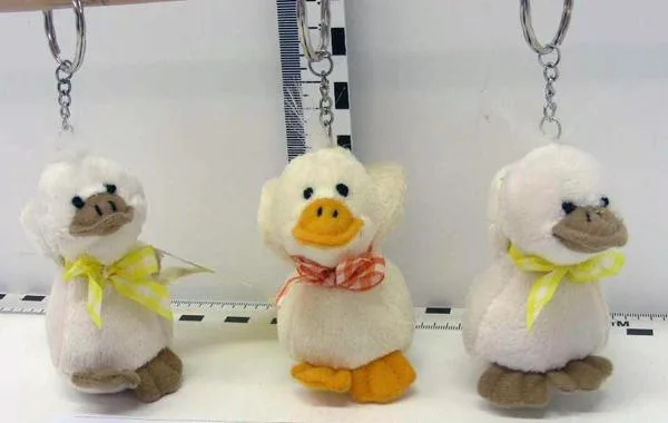 Anatra morbida sul portachiavi (TOYS)
