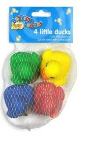 Anatri di plastica – Bathtime Buddies 4 piccole anatra (H&amp;A)