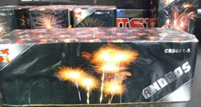 Fuochi d'artificio «Andros» — foto 1 dell'alert A12/1229/13