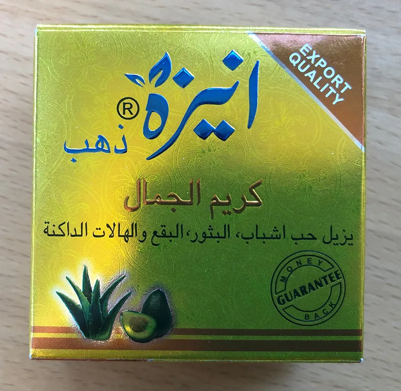 Crema schiarente per la pelle «Aneeza Gold Beauty cream» — foto 3 dell'alert A12/01199/20