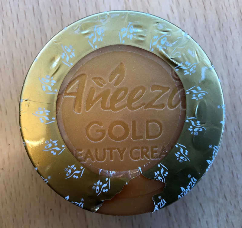 Crema schiarente per la pelle «Aneeza Gold Beauty cream» — foto 5 dell'alert A12/01199/20