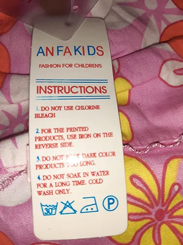 Abito per bambini «ANFAKIDS» — foto 3 dell'alert A12/01722/20