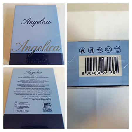 Eau de toilette «ANGELICA» (Comin parfum)