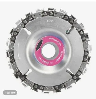 Lama circolare della sega «Angle Grinder Woodworking Chain Plate Angle Angle»