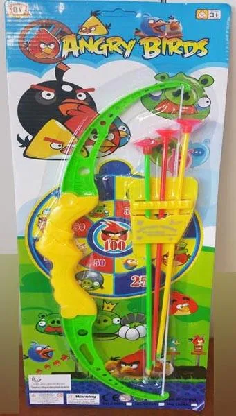 Set di arco e freccia «ANGRY BIRDS» — foto 2 dell'alert A12/0535/16