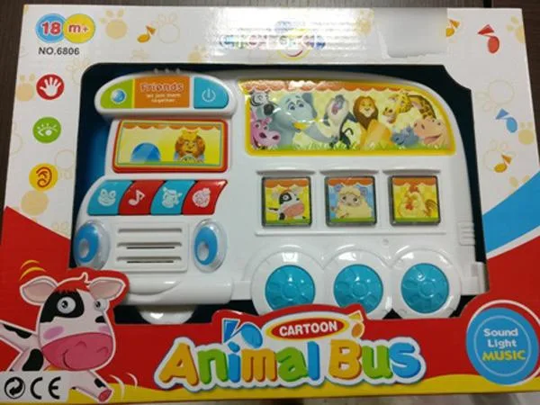 Giocattolo musicale «Animal Bus» (Cigioki)