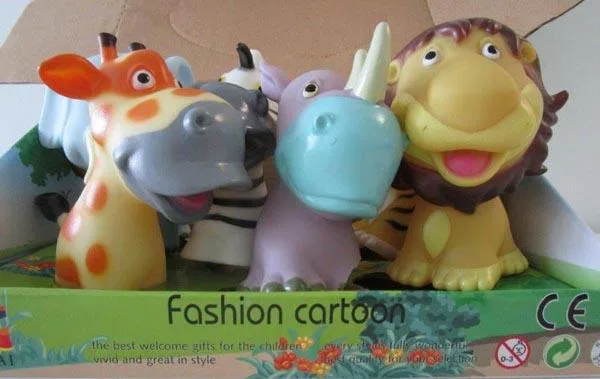 Giocattoli di plastica degli animali (giocattolo di spremere) «Animal Forest» (LT LIAN TAI)