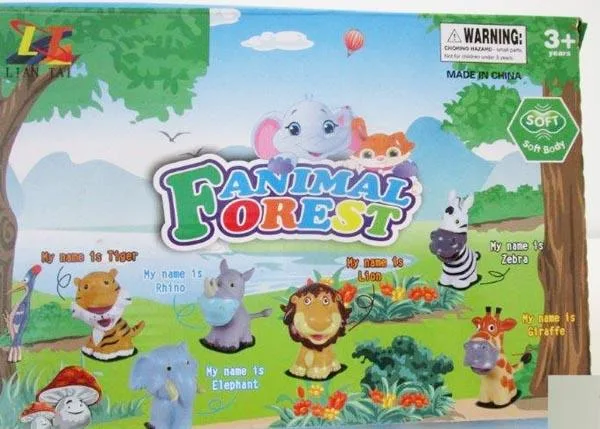 Giocattoli di plastica degli animali (giocattolo di spremere) «Animal Forest» — foto 3 dell'alert A12/1144/17