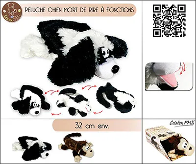 Giocattolo morbido «Animal mort de rire» — foto 3 dell'alert A12/01563/22