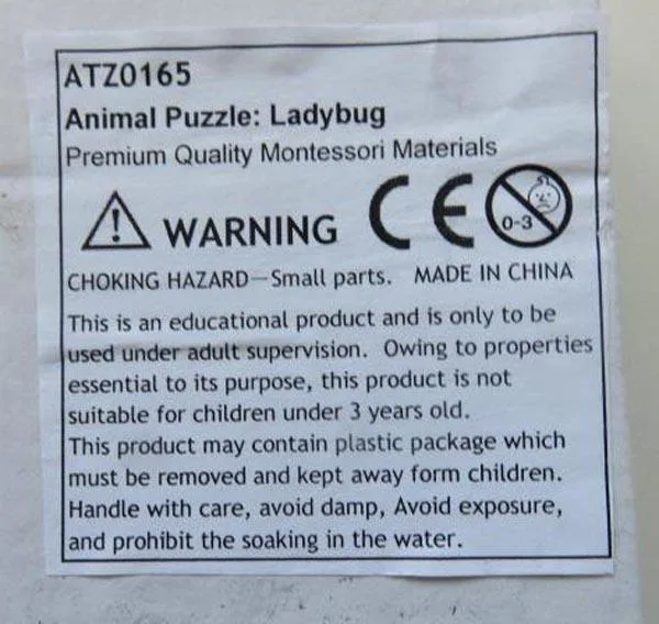 Puzzle per bambini «Animal Puzzle: Rooster and Ladybug» — foto 3 dell'alert A12/0741/17