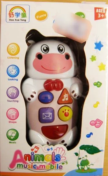 Giocattolo musicale «Animals music mobile» (Hao Xue Tong / ABABABY)