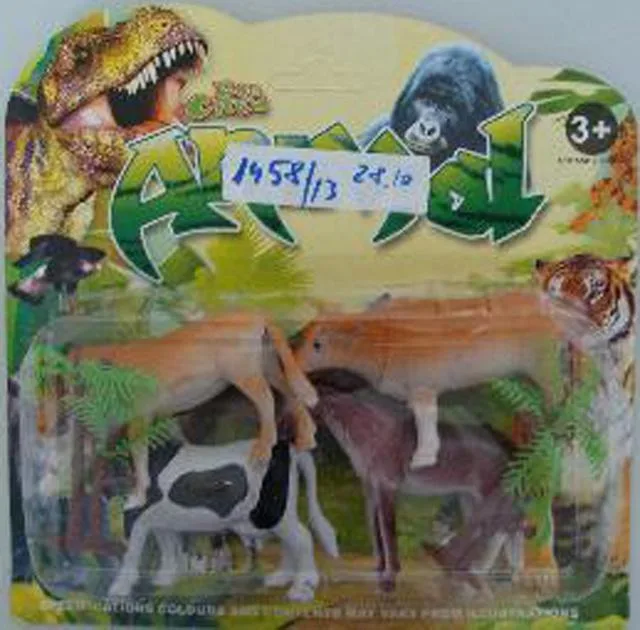 Set di giocattoli di plastica «Animals Zoo crew» (Unknown)