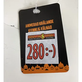 Decorazione di Halloween «Animerad krälande kvinnlig vålnad» (Dollarstore)