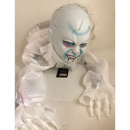 Decorazione di Halloween «Animerad krälande kvinnlig vålnad» — foto 3 dell'alert A12/00343/24