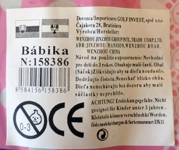 Bambola di plastica «ANITA COLLECTOR – PINK / IT´S A GIRL» — foto 2 dell'alert A12/1813/19