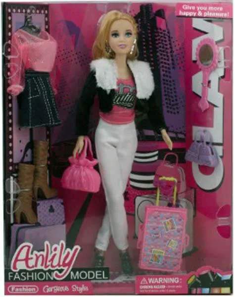 Bambole di plastica e set di bambole «Anlily» (Unknown)