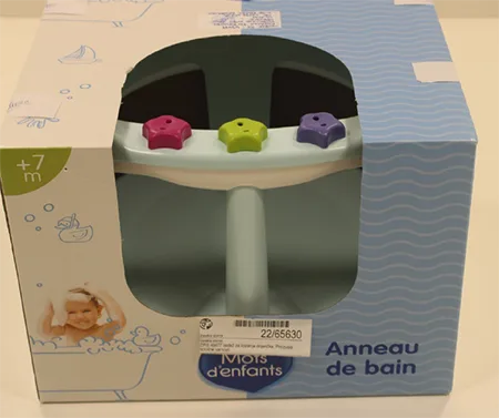 Seggiolino da bagno per bambini «Anneau de bain» — foto 5 dell'alert A12/00612/23