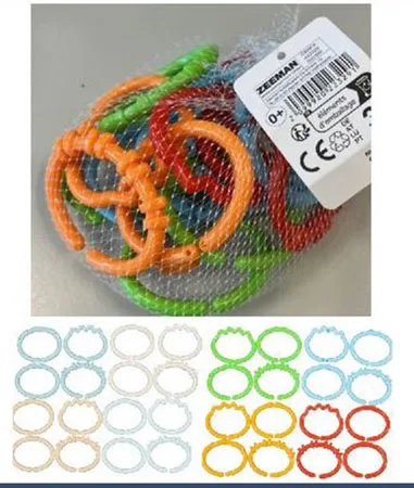 Giocattolo di anelli di plastica «Anneaux chainon» — foto 4 dell'alert A12/02419/23