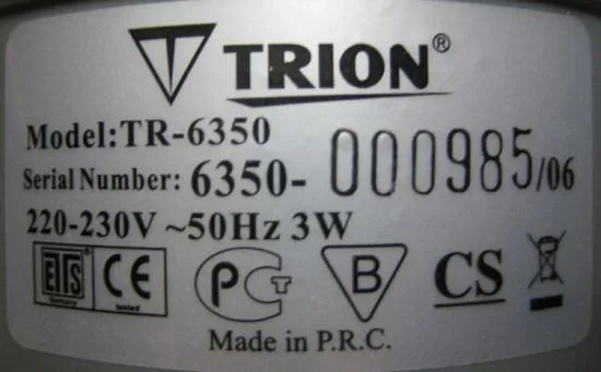 Antenna TV girevole con telecomando (TRION)