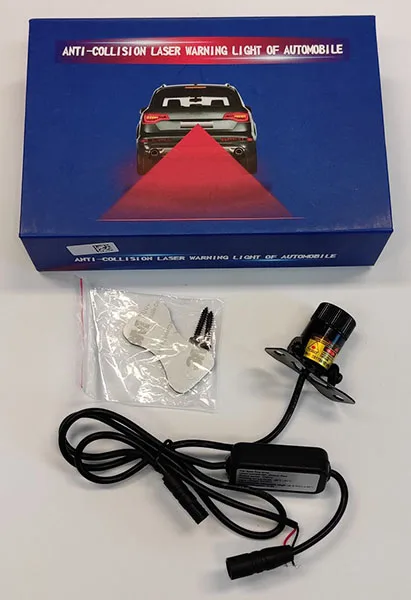 Luce di nebbia laser per auto «Anti-collision laser warning light of automobile»