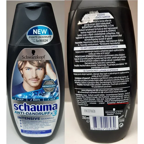 Shampoo «ANTI-DANDRUFF INTENSIVE SHAMPOO» (Schwarzkopf, schauma)