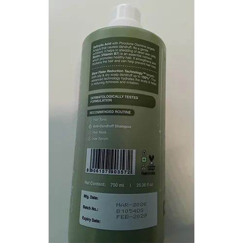 Shampoo «Anti-Dandruff Shampoo» — foto 3 dell'alert SR/02641/26