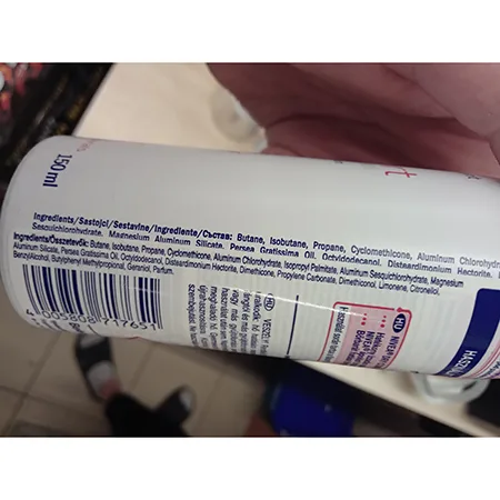 Deodorante «Anti-perspirant dry comfort PLUS» — foto 2 dell'alert A12/00942/24