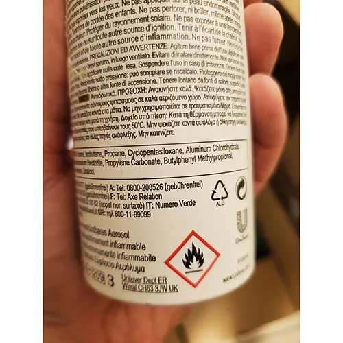 Deodorant «Anti-transpirant» — foto 3 dell'alert A12/02148/24