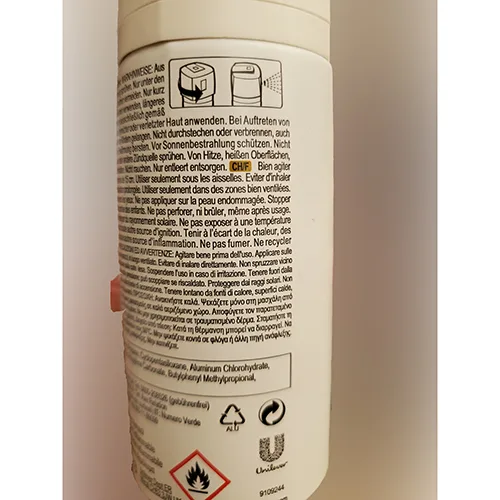 Deodorant «Anti-transpirant» — foto 4 dell'alert A12/02148/24