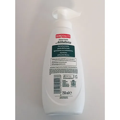 Sapone liquido «Antibatterico Igienizzante al Muschio Bianco» — foto 2 dell'alert A12/00948/24