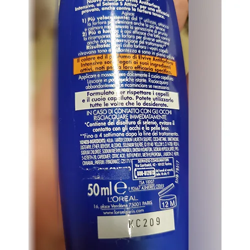 Shampoo «Antiforfora intensivo shampoo trattante» — foto 2 dell'alert A12/01344/24