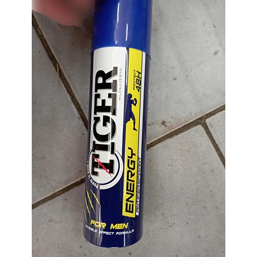 Antitraspirante «ANTIPERSPIRANT FOR MEN 48h ENERGY» (TIGER,)