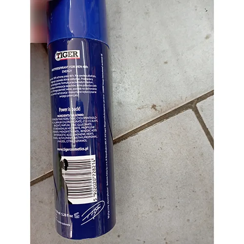 Antitraspirante «ANTIPERSPIRANT FOR MEN 48h ENERGY» — foto 2 dell'alert A12/00819/24