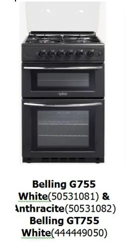 Apparecchi a gas – NUOVO MONDO &amp; BELLING Grill &amp; Cooker a gas – GLEN Dimplex. Leisure ALTA &amp; Flavel Gas Grill and Cooker – BEKO PLC — foto 3 dell'alert 0354/09