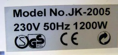 Apparecchi e dispositivi elettrici — foto 1 dell'alert 0008/05