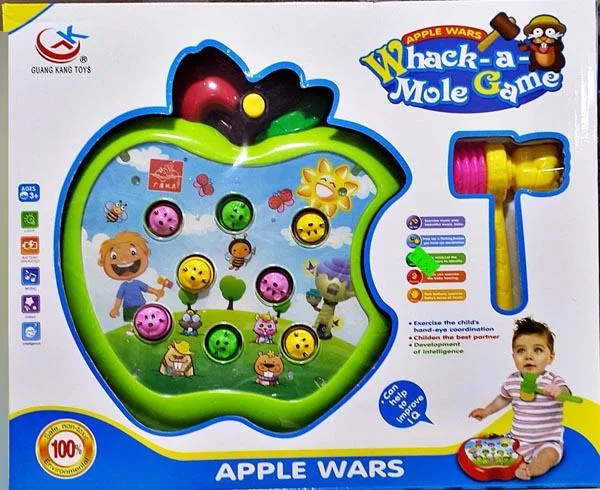 Giocattolo educativo «Apple Wars - Whack-a-Mole Game» (Guang Kang Toys)