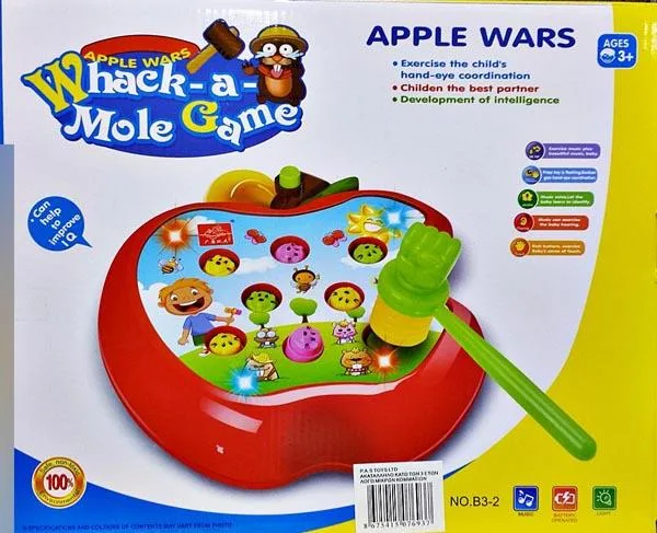 Giocattolo educativo «Apple Wars - Whack-a-Mole Game» — foto 2 dell'alert A12/0190/17