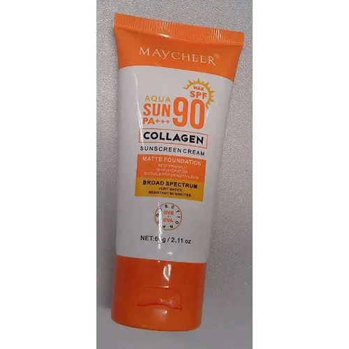 Schermo solare «Aqua Sun Pa+++ SPF 90 Collagen Sunscreen Cream» — foto 1 dell'alert SR/02379/26
