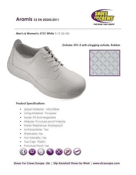 Scarpe di sicurezza «Aramis White» (Shoes for Crews)