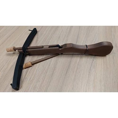 balestra giocattolo «Arbalète Rustique PM bois+ 2 fléchettes» (Puy du fou / Dunes Design / Kalindinteriors)