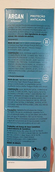 Shampoo per capelli e balsamo «Argan Infusion» — foto 2 dell'alert A12/01806/23