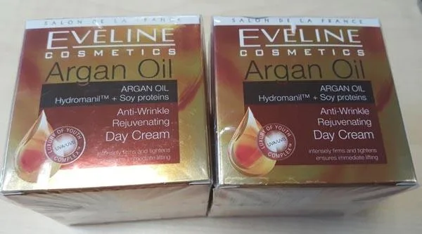 Crema da giorno «Argan Oil - Anti-Wrinkle Rejuvenating Day Cream» (Eveline Cosmetics)
